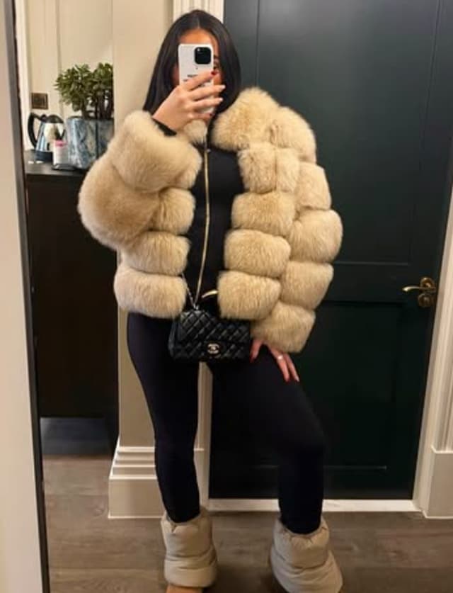 Luxury fur coat 3